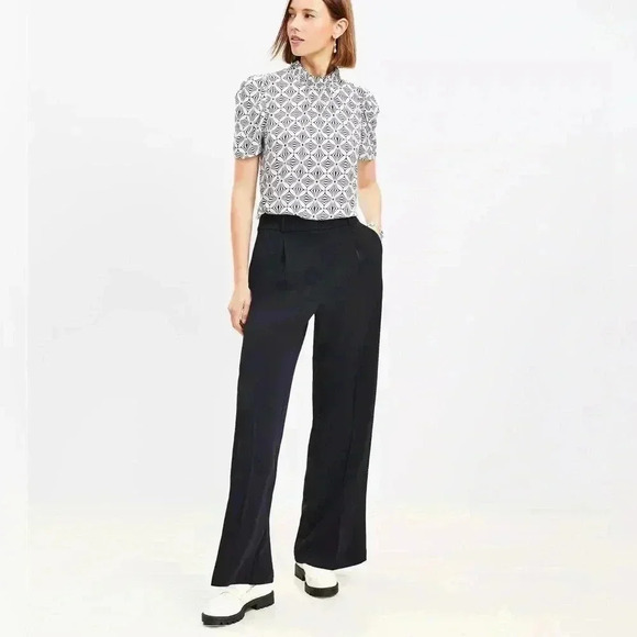 LOFTBlack Trouser Pants, NWT